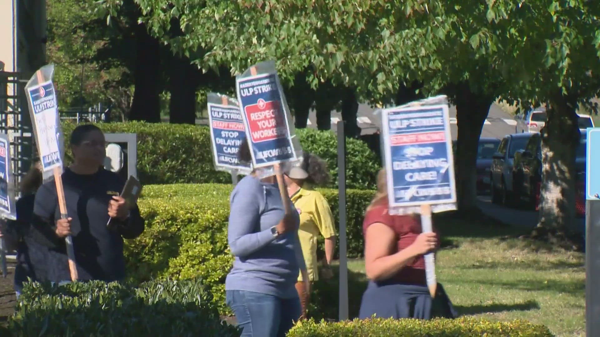 Nurses at Providence Medical Center in Everett have rejected a contract offer and have agreed to strike if a new contract is not accepted soon.