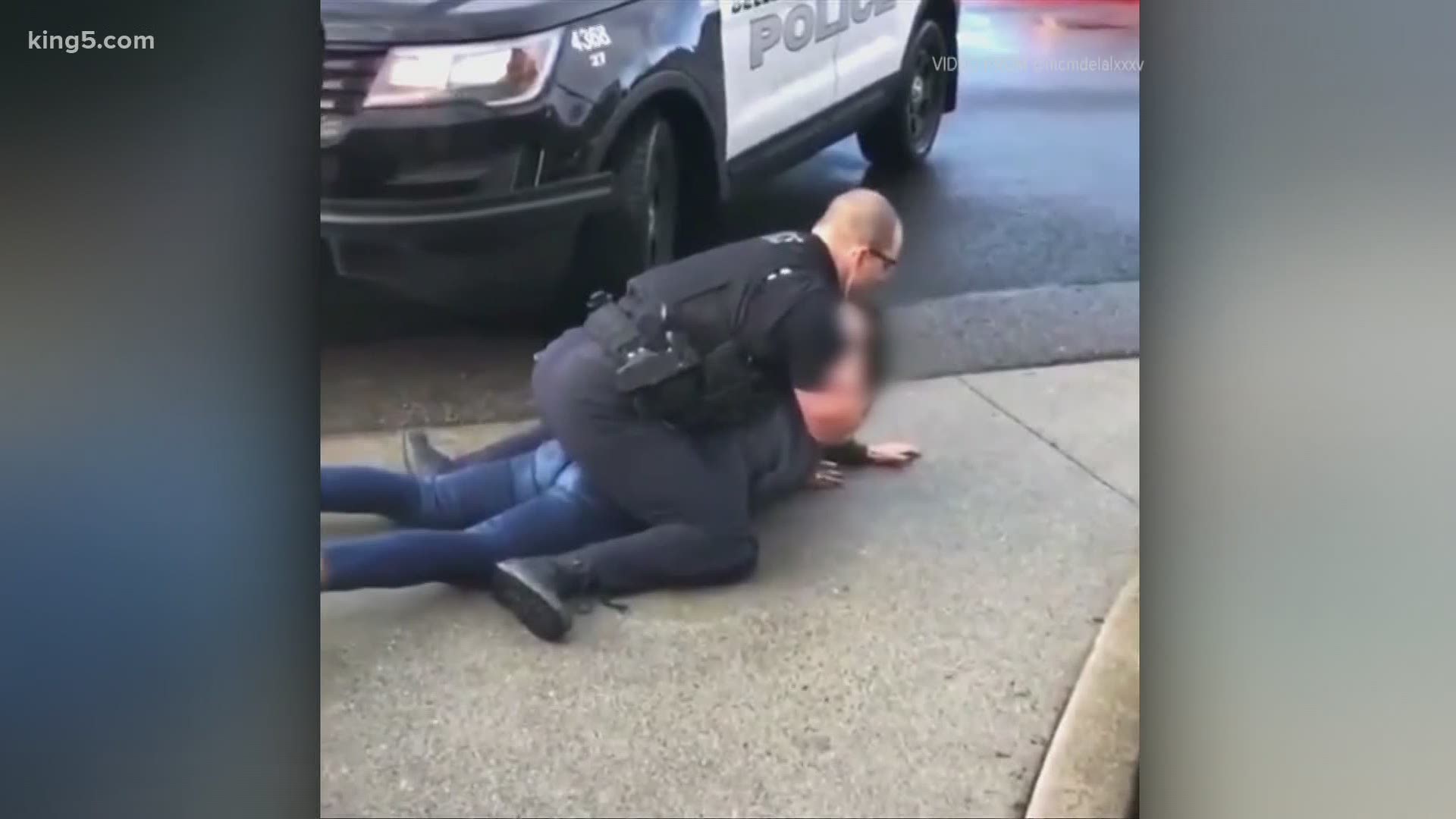 Bellevue police found the 2018 use of force was justified. But the chief halted the move this week, 'except when the officer’s life is in danger.'