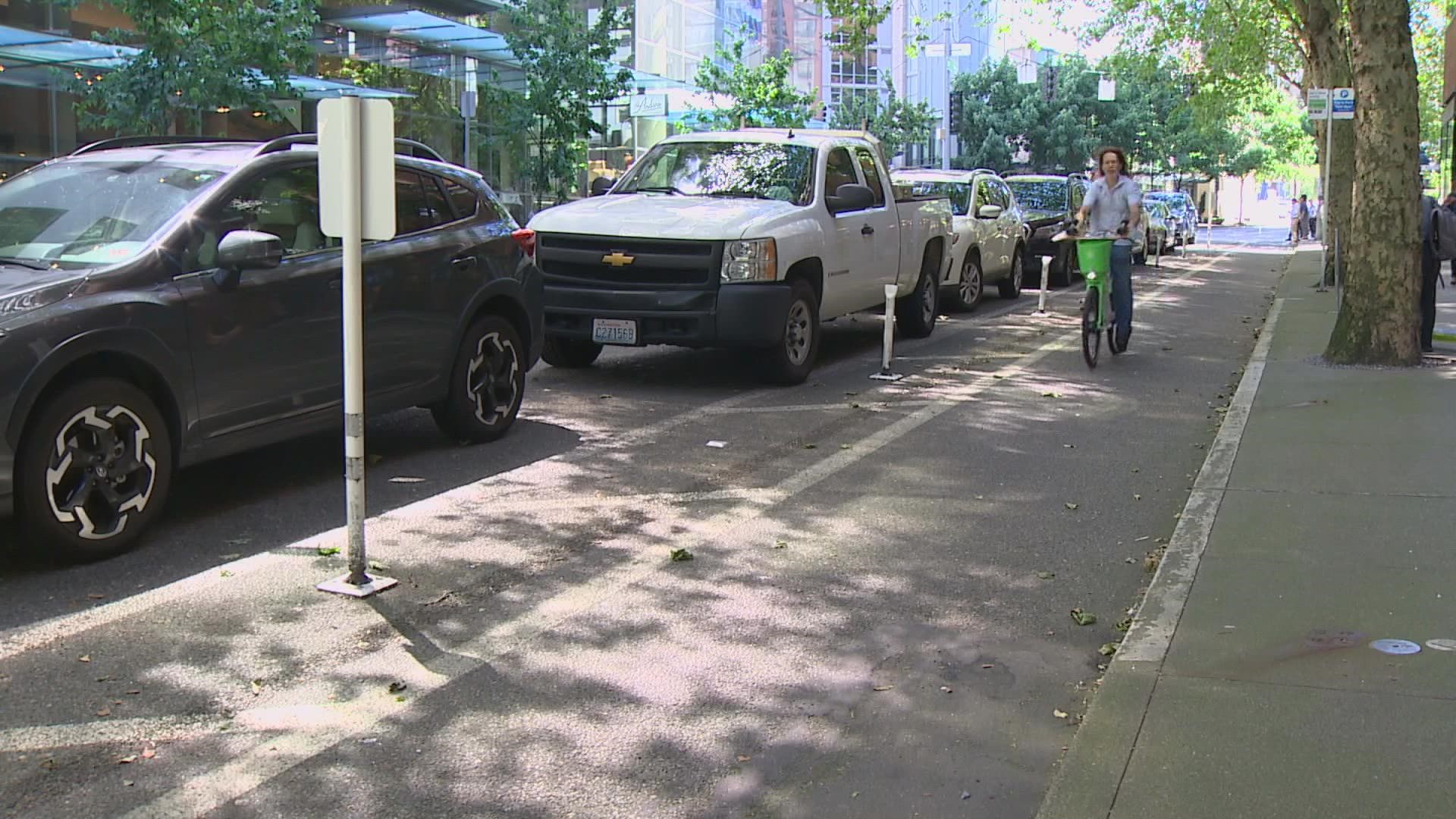 On street parking rates in Seattle change