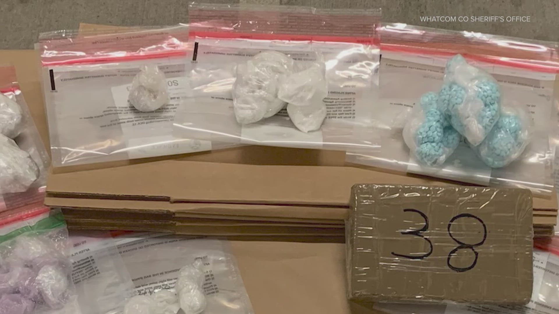 Whatcom County deputies found enough fentanyl in the bust to potentially kill the entire population of Bellingham.