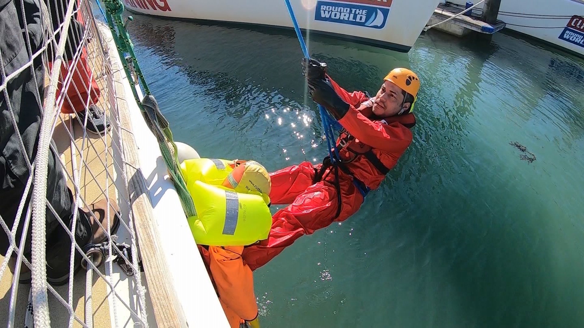 Evening's Jose Cedeno learns the ropes of taking on one of the biggest challenges of the 7 seas.