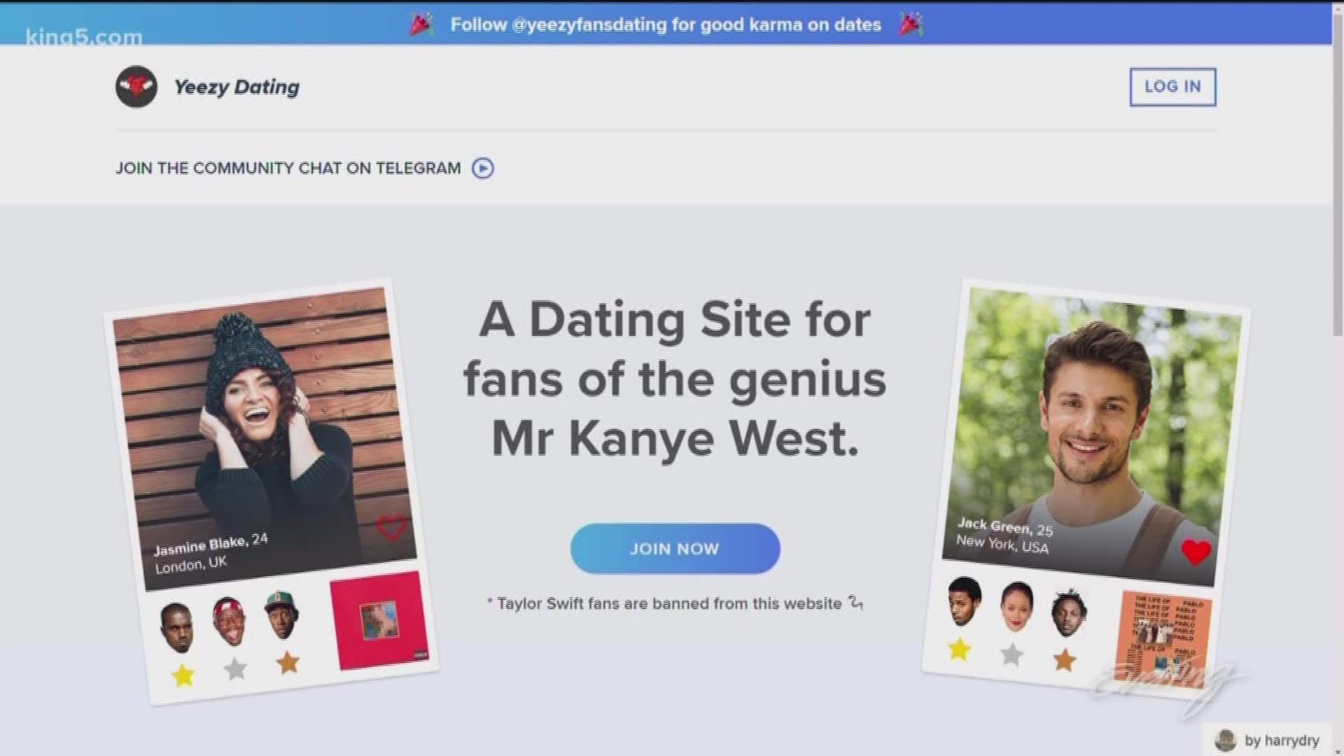 yeezy tinder