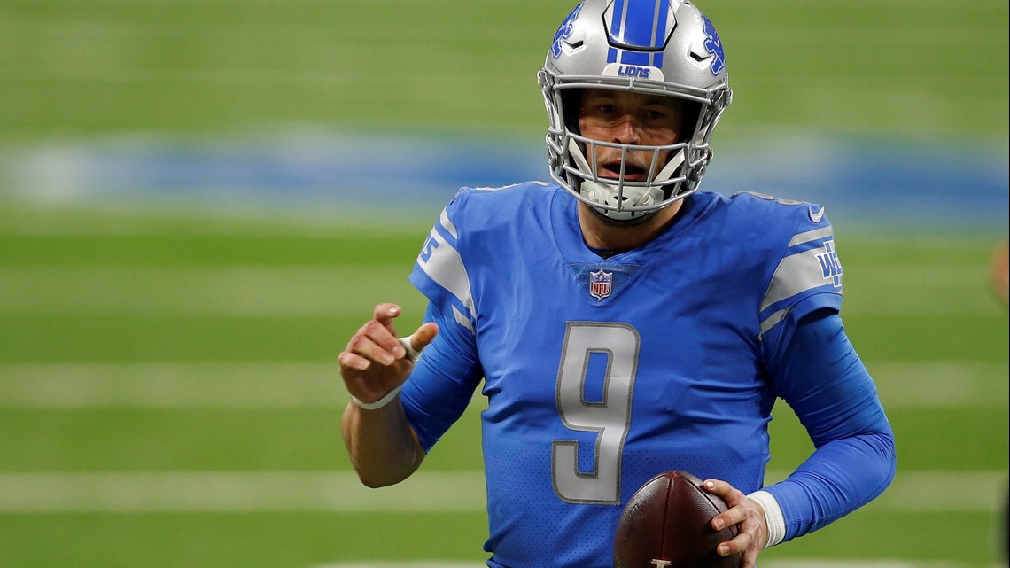 AP source: Lions trading Matthew Stafford to Rams for Jared Goff, picks