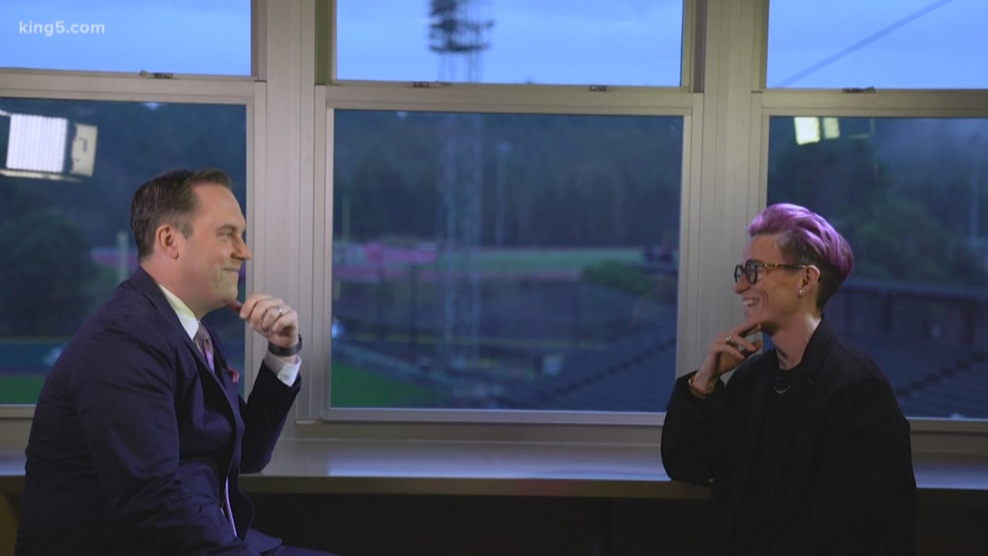 The soccer star sat down with KING 5's Chris Daniels to talk about Reign FC's new 'French Connection'