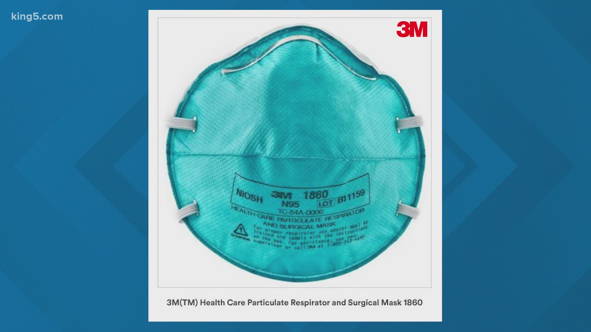 Some Washington hospitals purchased fake N95 masks