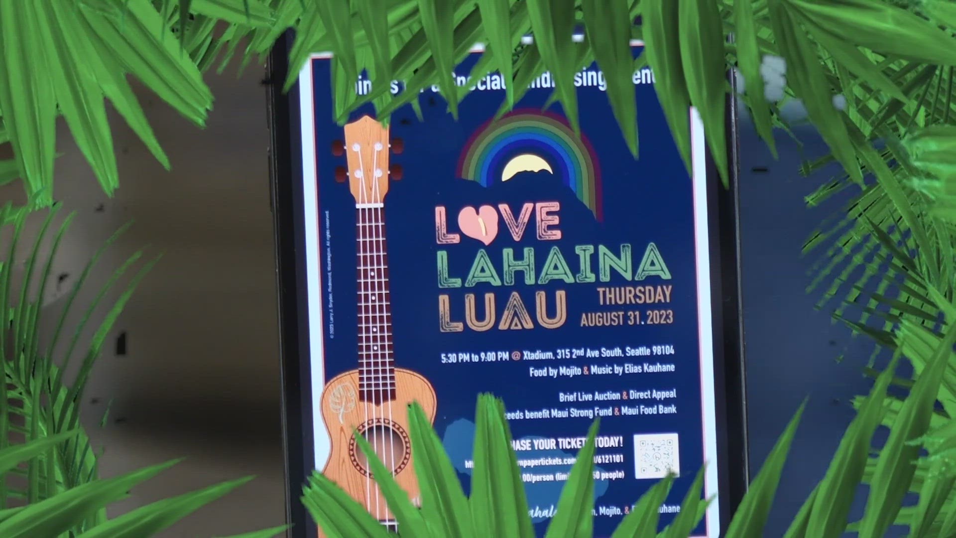 Love Lahaina Luau is offers food, music and comedy at Xtadium in Seattle until 9 p.m. Thursday, Aug. 31.