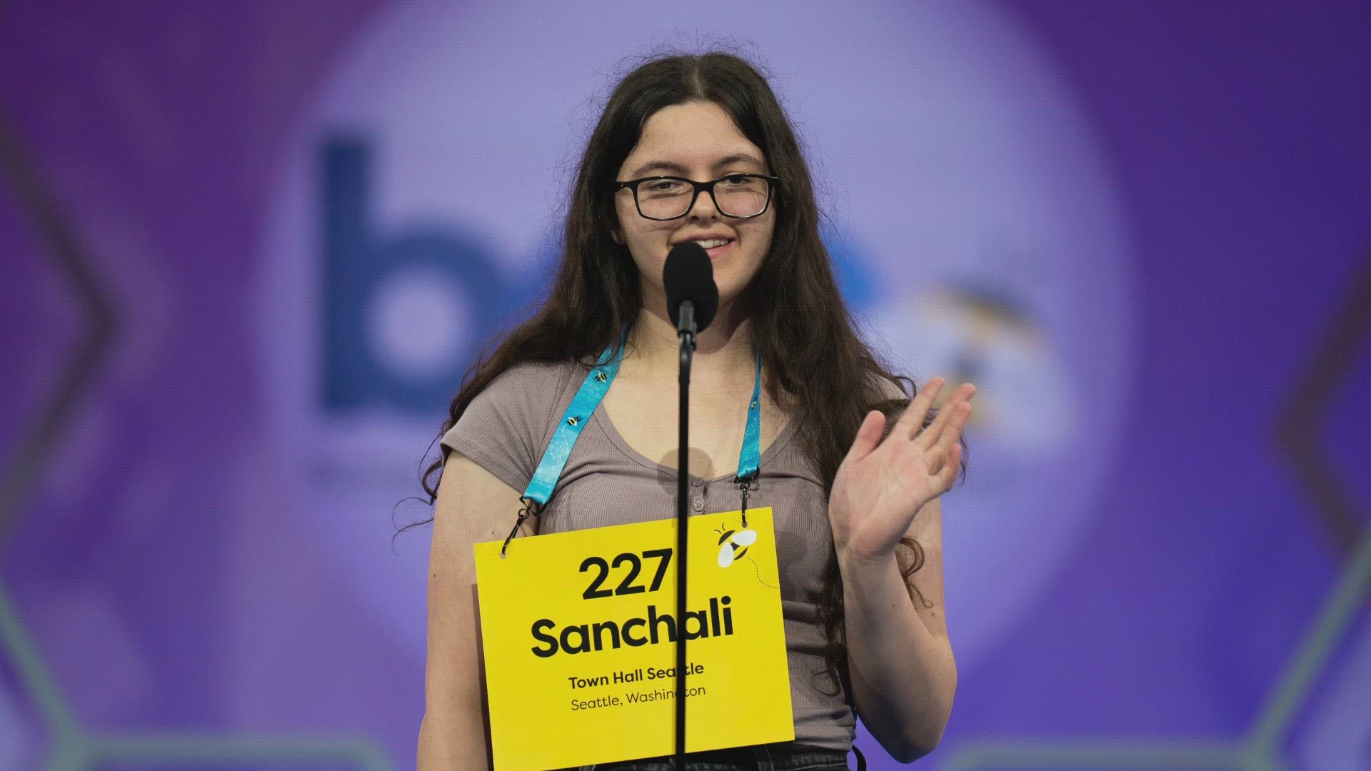 Sanchali Bohacek made it to the quarter finals of the Scripps National Spelling Bee.