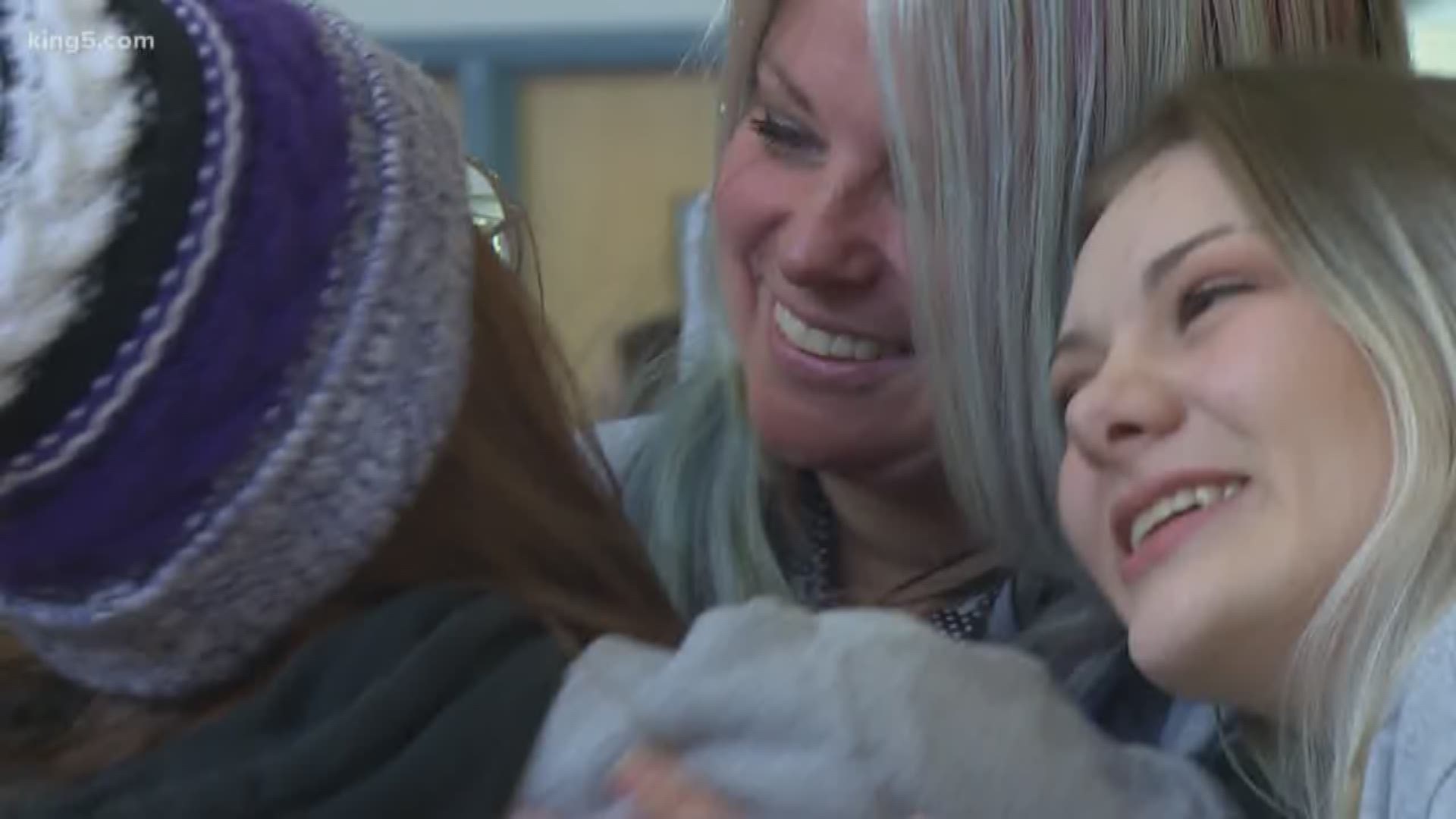 Tracy Orr has taught in Granite Falls for 21 years. For many students, she's more like a mom figure. Now the kids are acting as her support system.