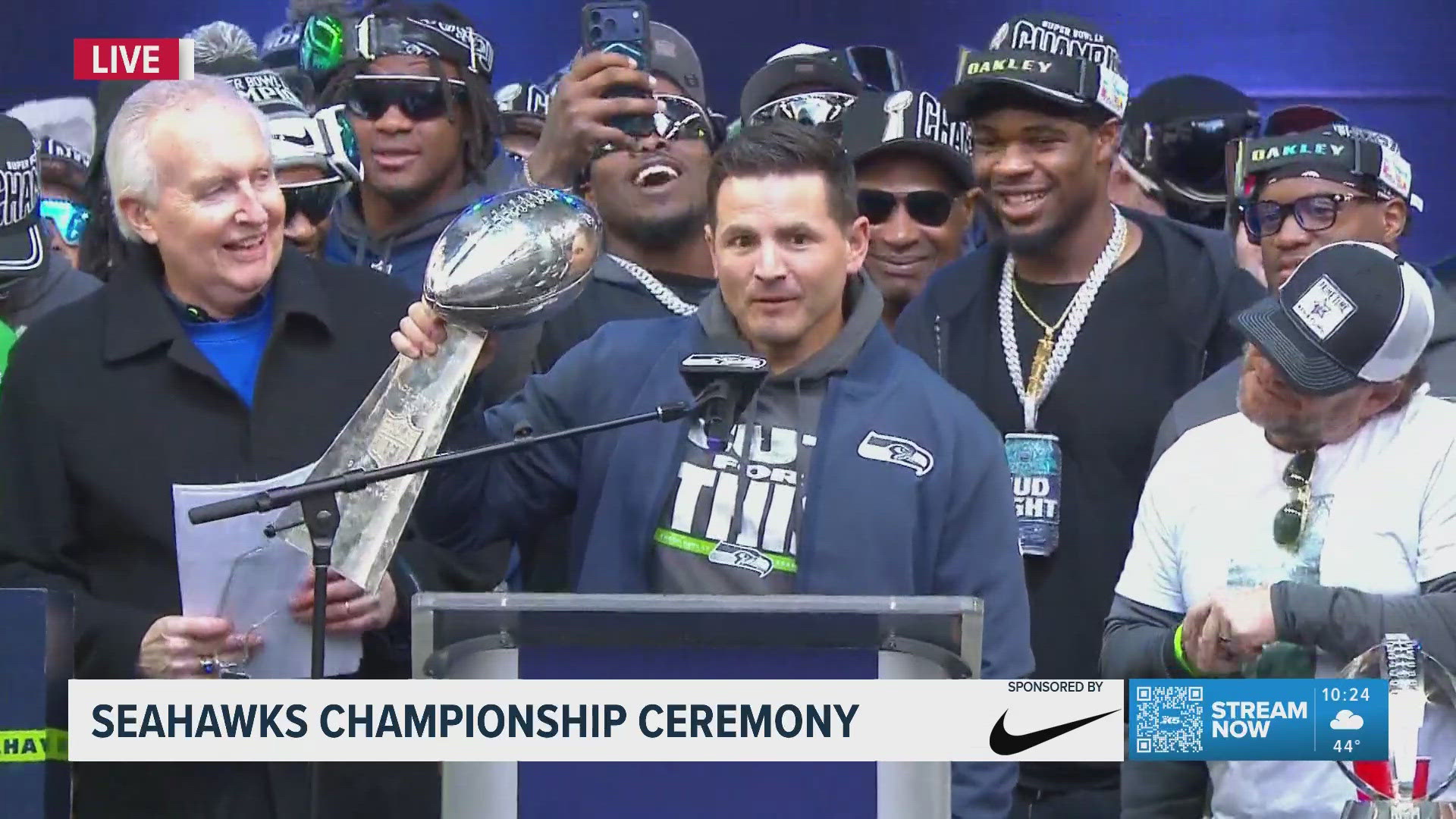 Seahawks players, coaches thank 12s after Super Bowl win | Watch ...
