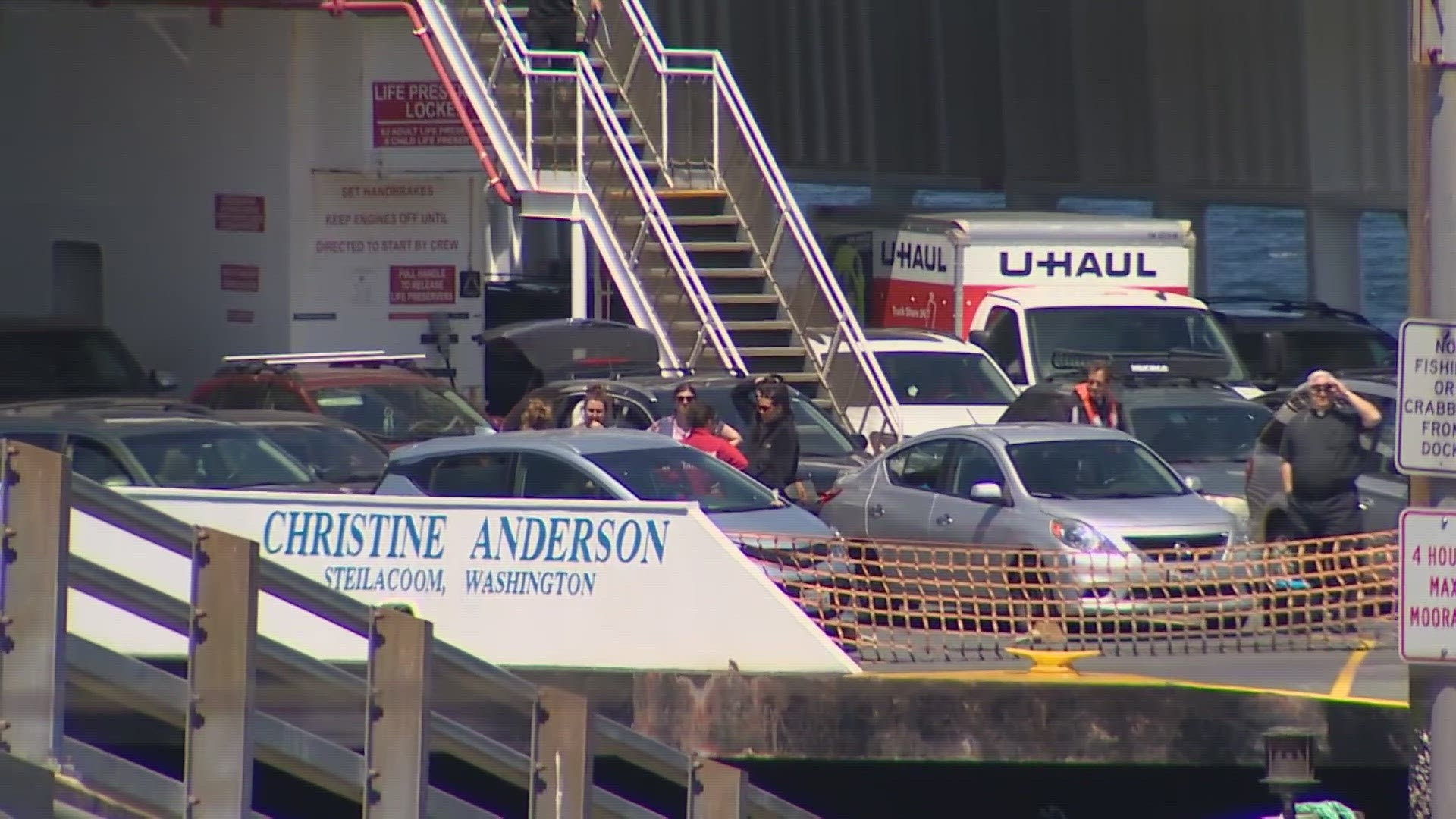 Ferry issues are a common occurrence for residents of Anderson Island.