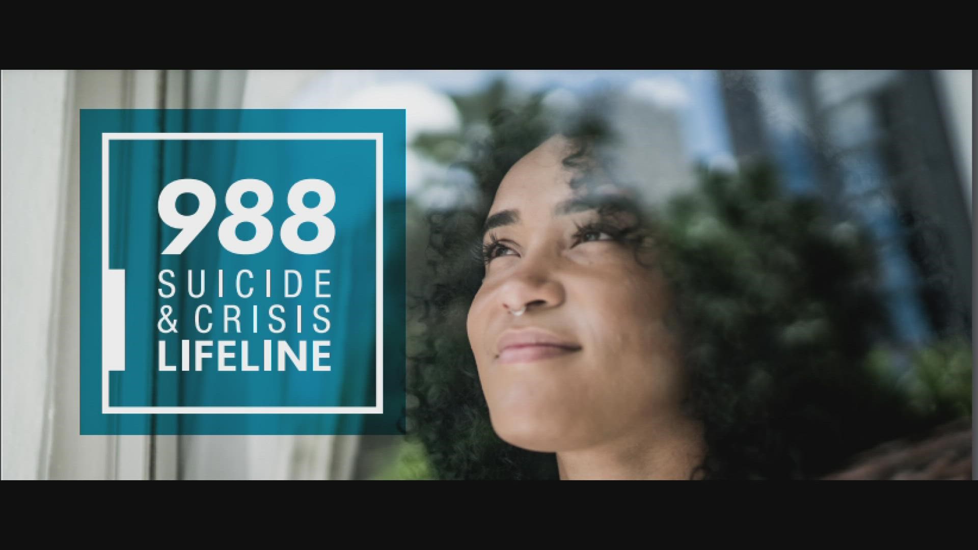 Instead of a dispatcher sending police or paramedics, dialing 988 will connect people who call or text with trained mental health counselors.