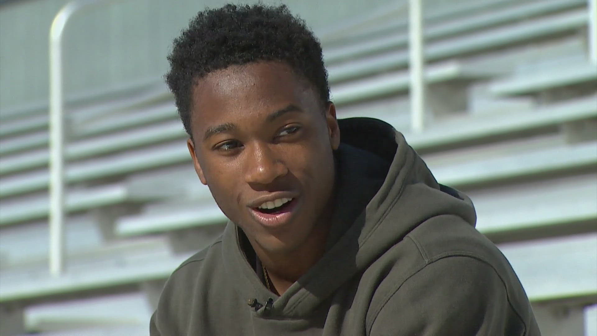 Skyline's Cam Weir is a three-time All-American, a state champ, and a KingCo first-team all-league receiver and safety. 