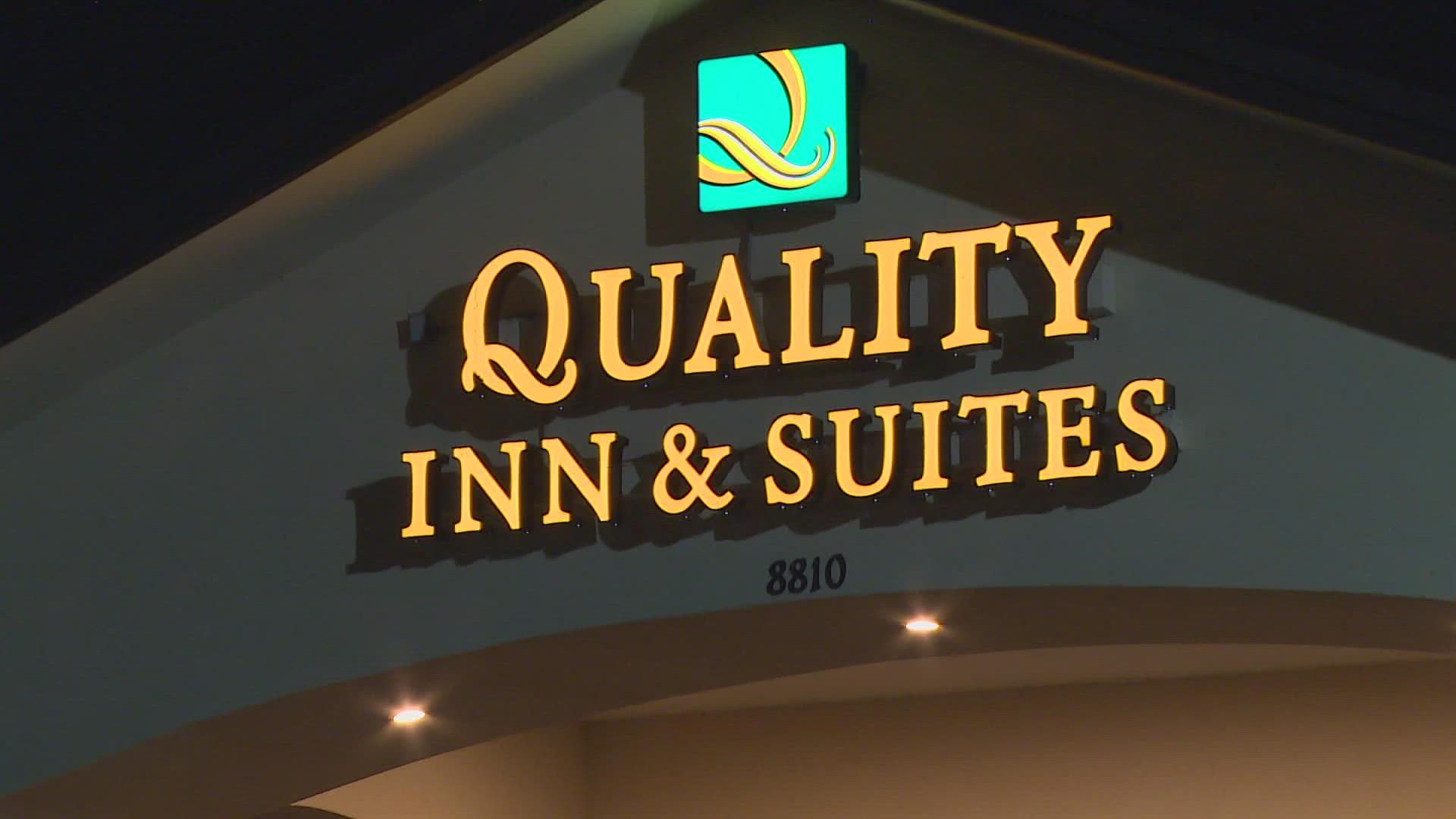 A Quality Inn in Tacoma was home to a chaotic scene when an employee was forced to shoot a man who was chasing her and two other employees with a knife