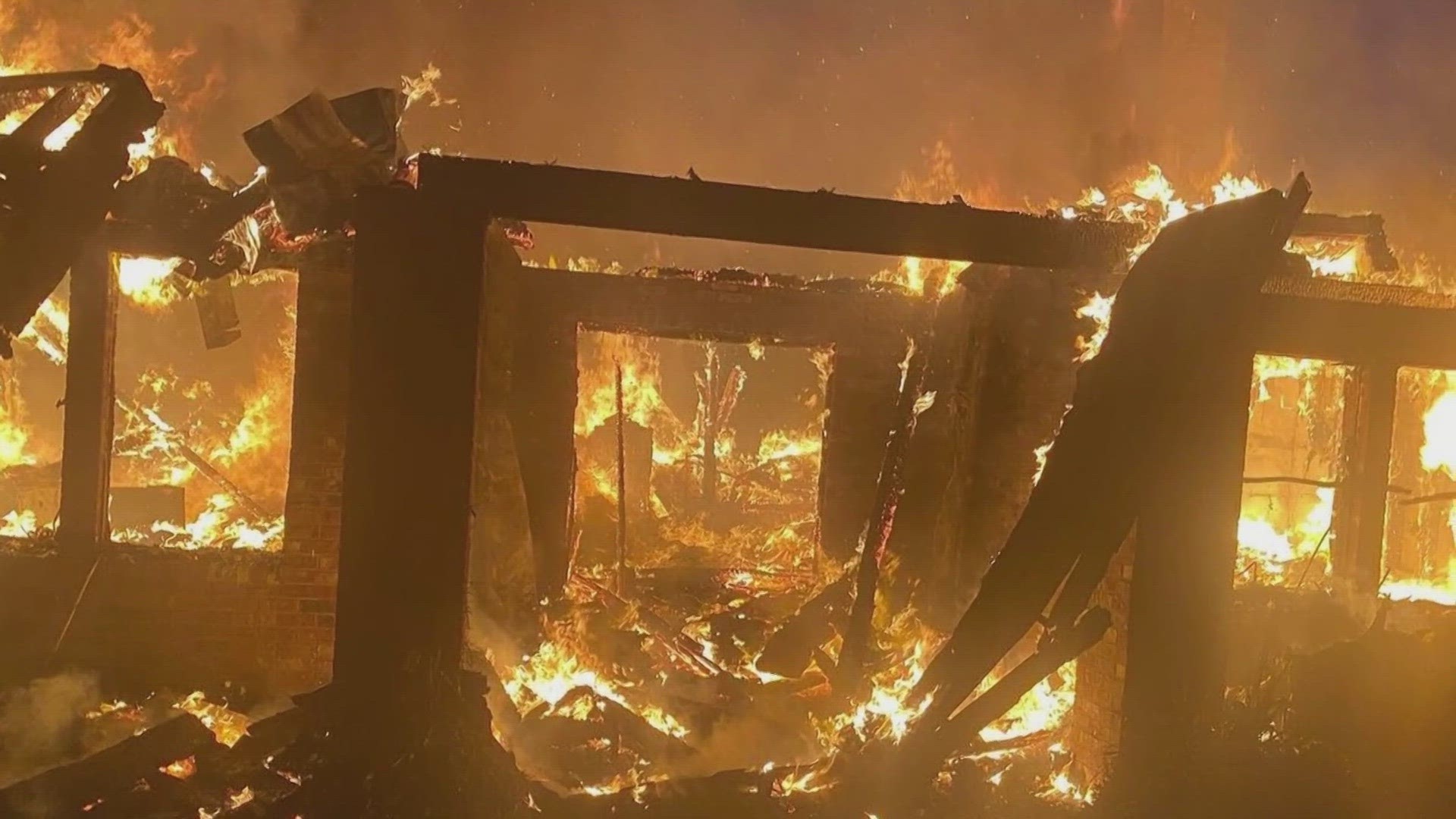 Firefighters are being praised for working through major obstacles to put out a house fire over the weekend in a rural part of East Pierce County.