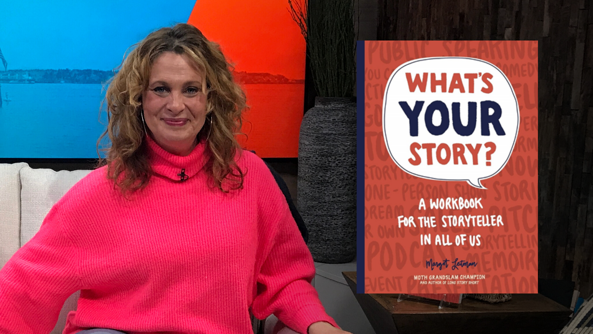 Margot Leitman's new workbook "What's Your Story?" helps everyday people craft their stories.