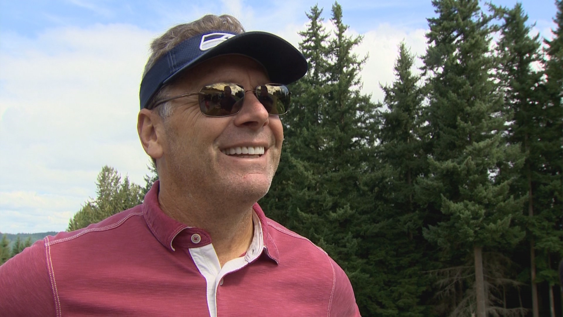 Seahawks legends Lofa Tatupu, Steve Largent, and Jim Zorn compete in a game of golf for a good cause. Sponsored by the Boeing Classic.