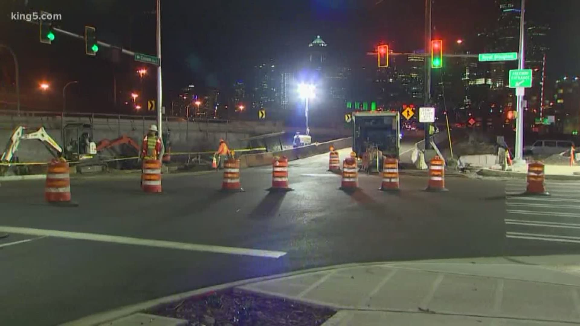 The SODO ramps along SR 99 are now closed for good. About 23,000 people use those ramps daily, according to WSDOT. KING 5's Natalie Swaby reports -