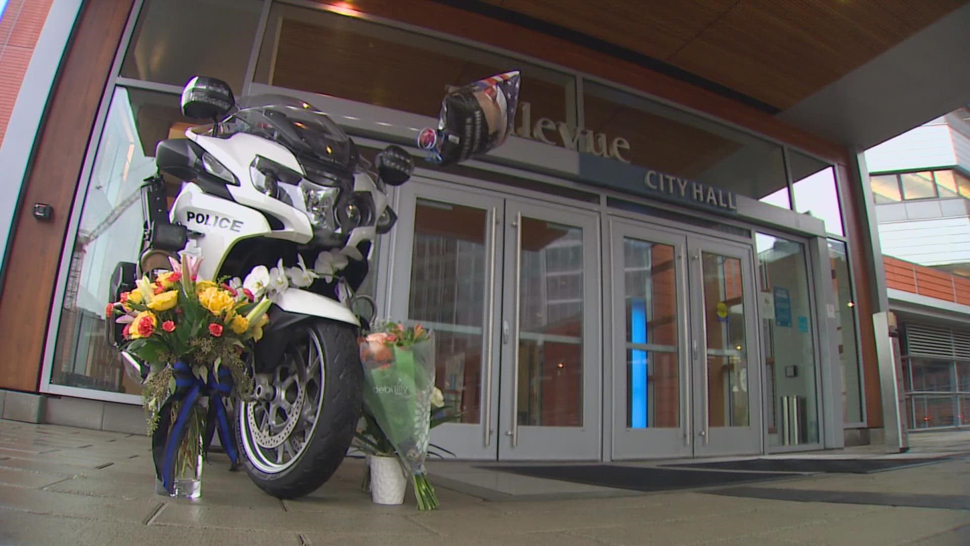 Jackson died on Monday after his motorcycle collided with a car in Bellevue. He was 34 years old.