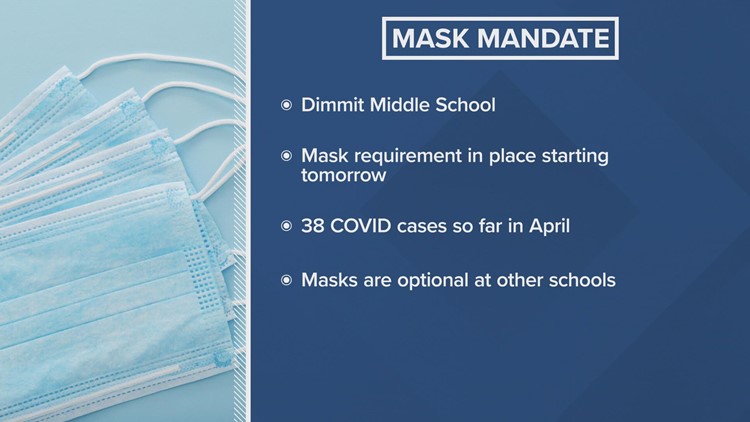 Renton's Dimmitt Middle School bringing back mask requirement due to rise in COVID-19 cases
