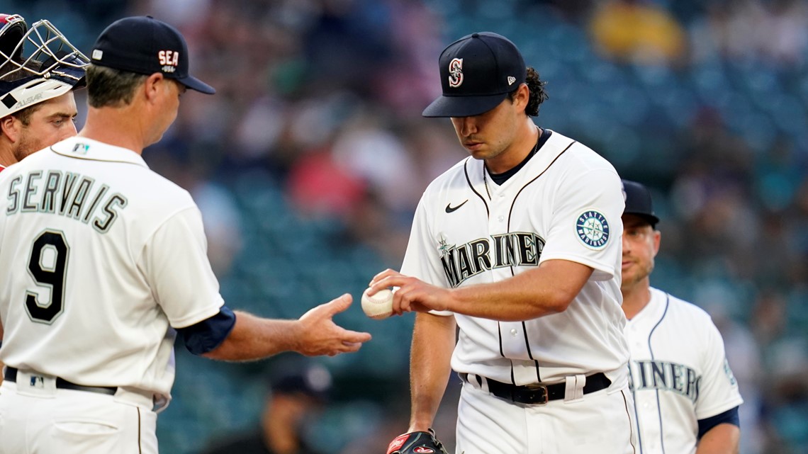 John Hicks homers twice, Rangers snap Seattle skid with 7-3 win