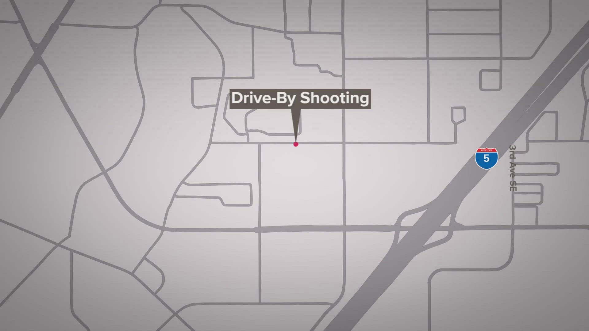 Deputies said two people were seen driving away after the shooting.