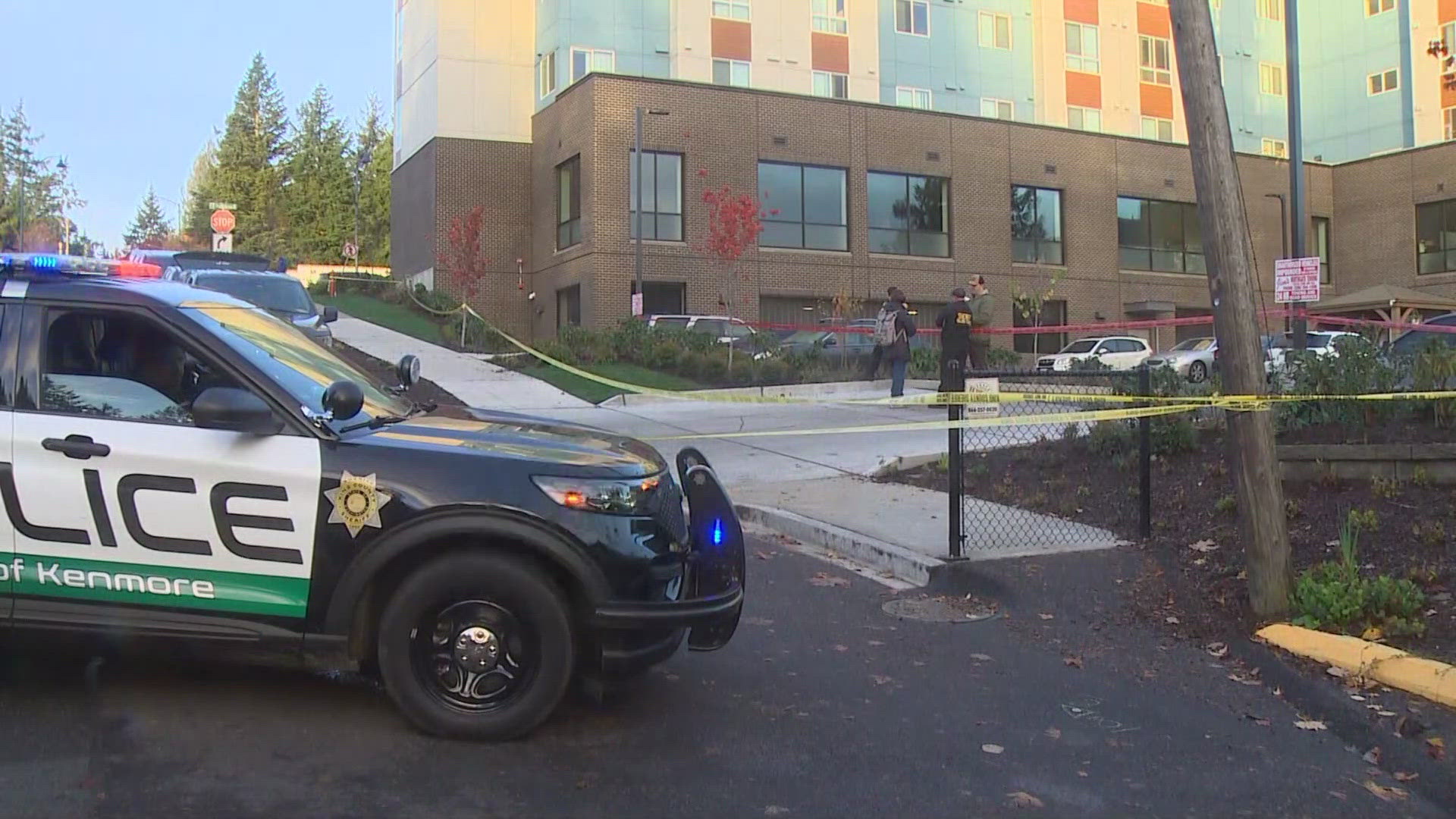 A man died after a shooting at St. Margaret's Place apartments on 198th and Aurora Ave. N early Wednesday morning