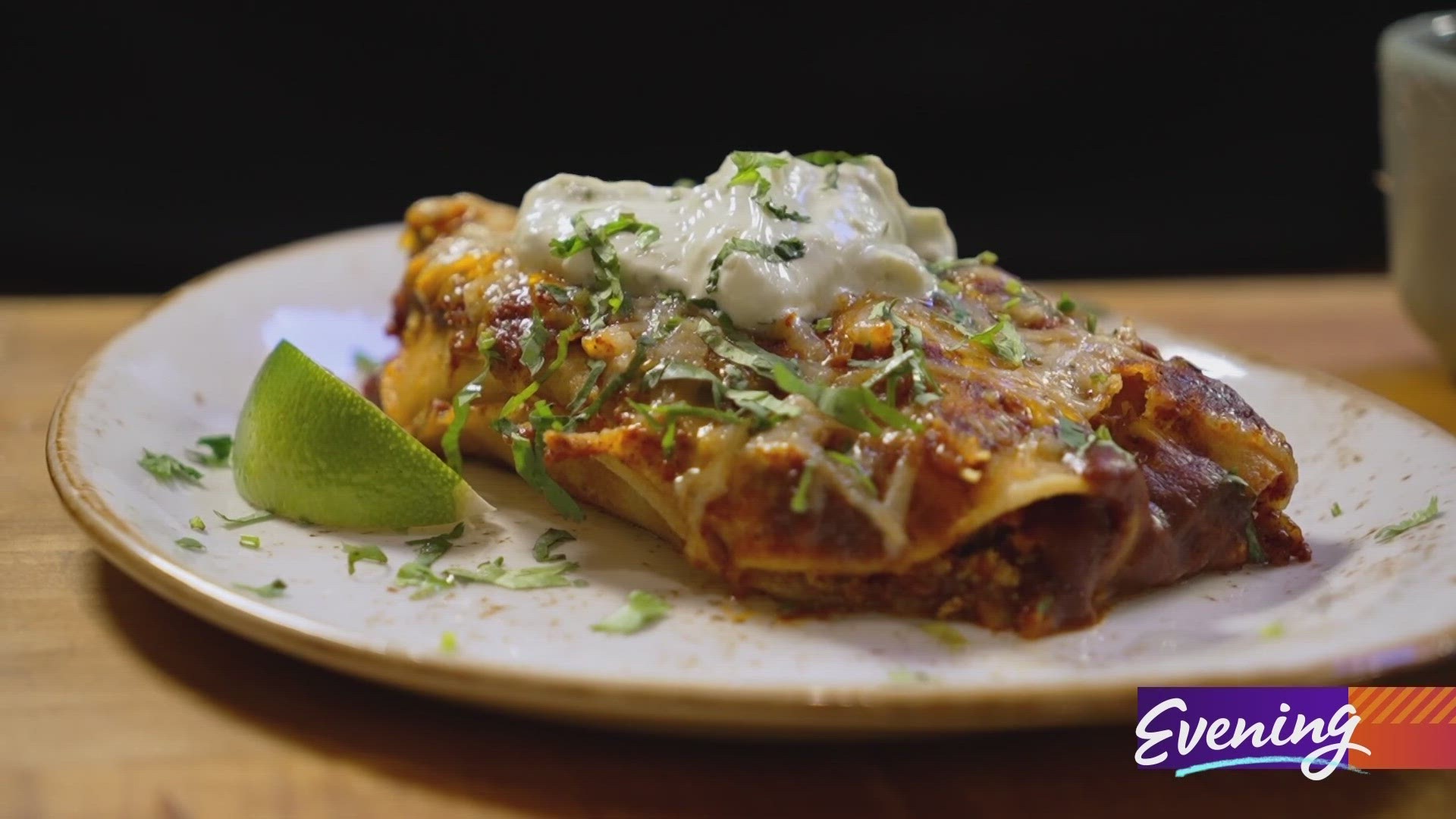 All the cheesy goodness of Enchiladas but without the meat. #K5Evening