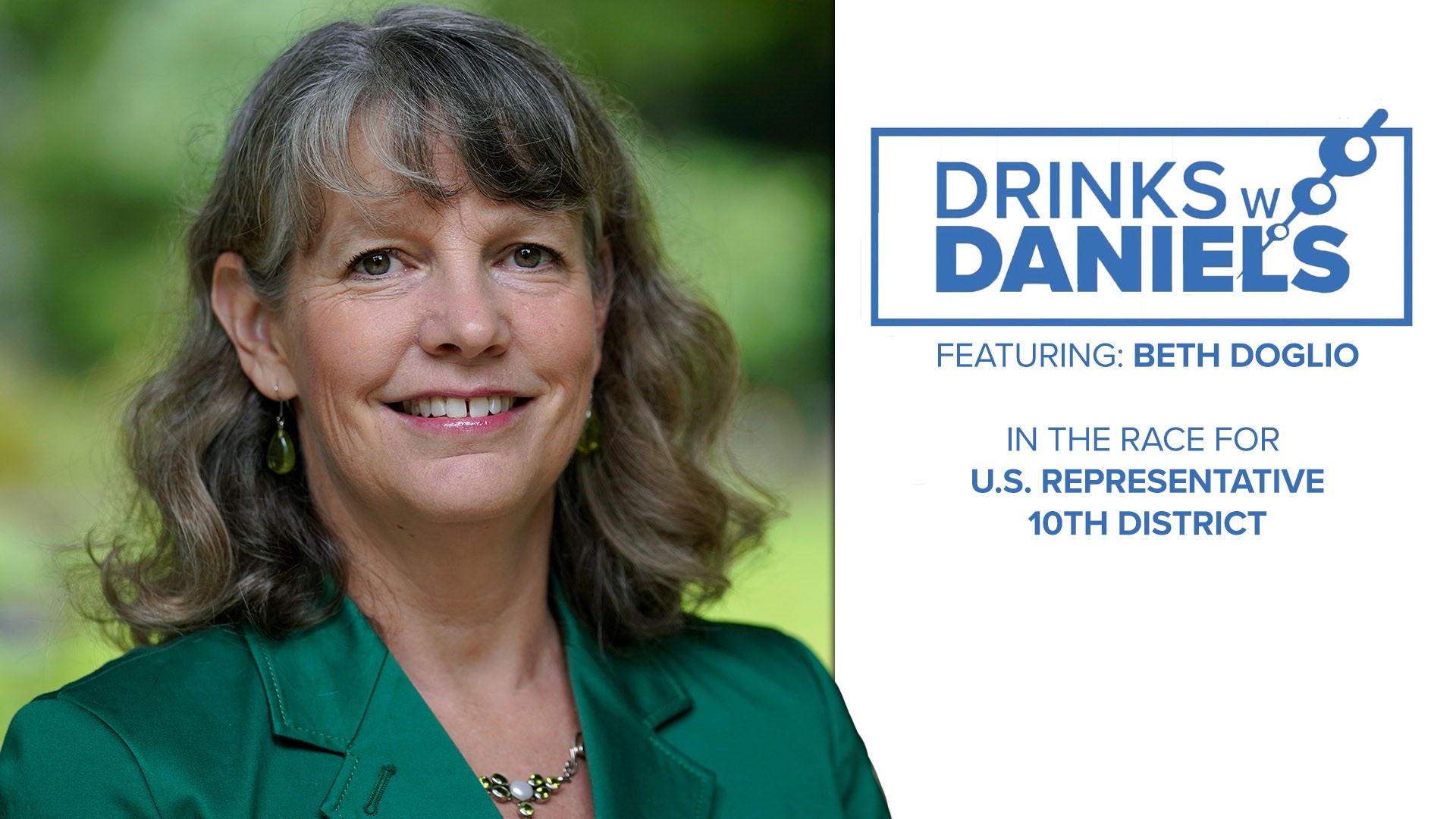 KING 5 chief political analyst Chris Daniels sits down with Beth Doglio, who is running for a seat representing the 10th Congressional District.