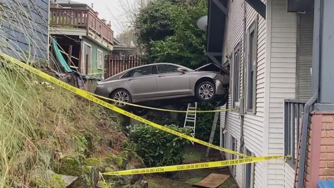 Elderly driver crashes car into home | king5.com