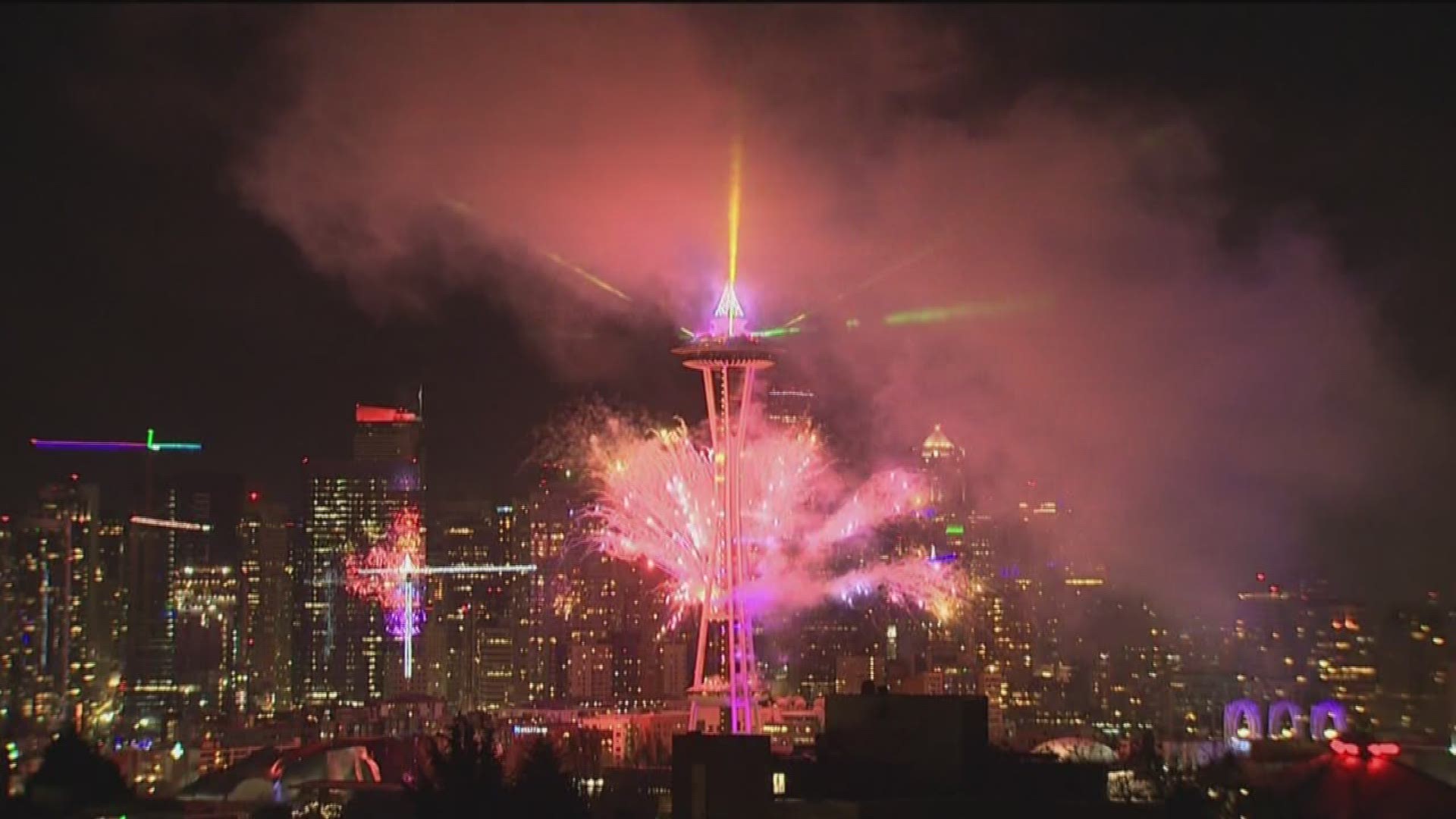 The Space Needle celebrated its 25th annual fireworks show to ring in 2019. This year's show featured a brand new laser light show from the recently renovated Space Needle. Watch the full program here: https://kng5.tv/NYE2019 #NYESeattle