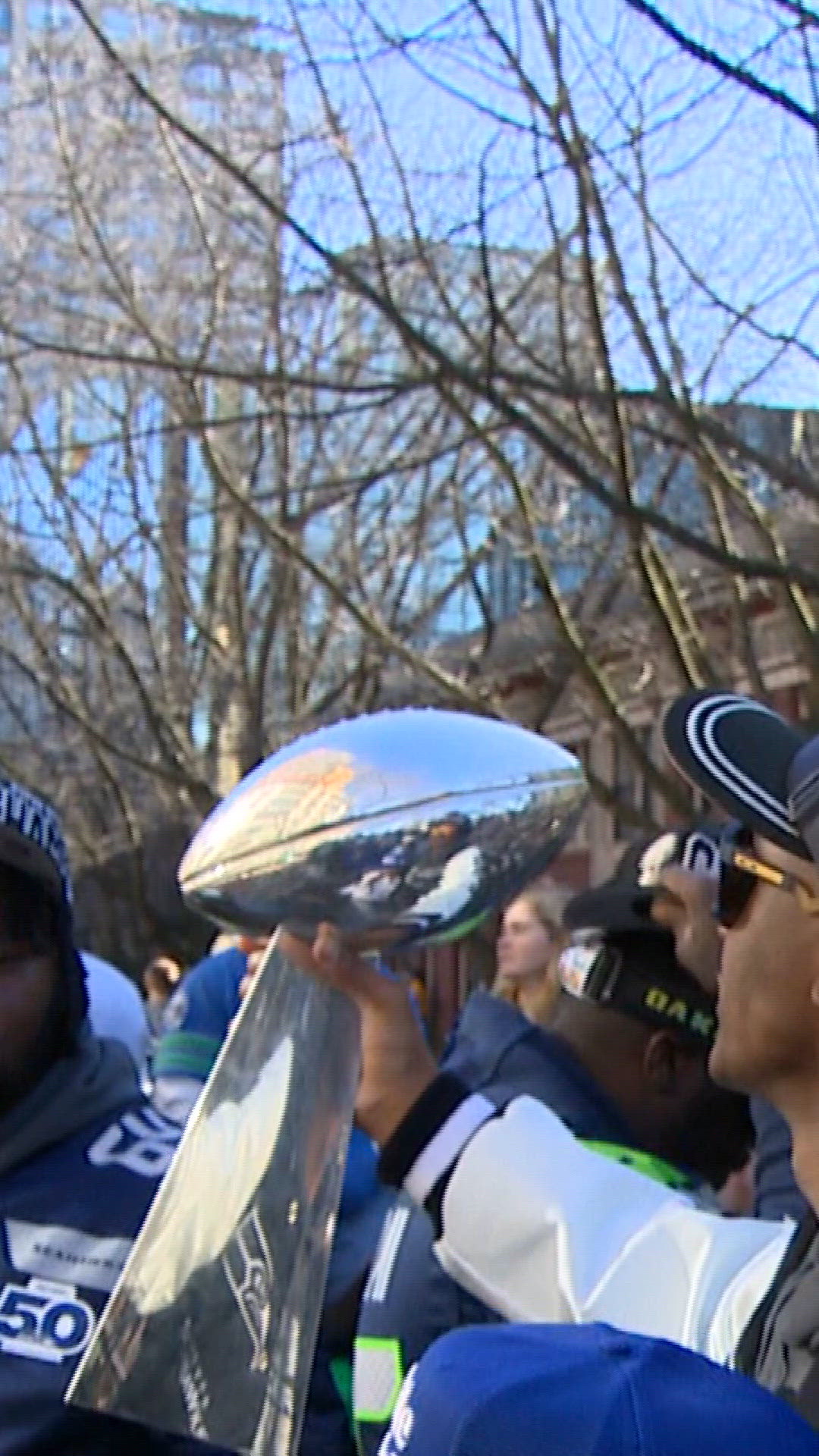 KING 5 rides along with Seahawks during Super Bowl parade | king5.com