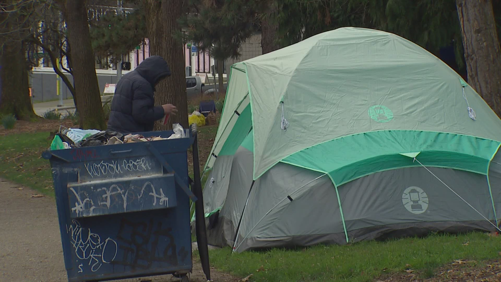 Volunteer groups have reached out to offer housing and support.  But some refused the help and remain in the park.