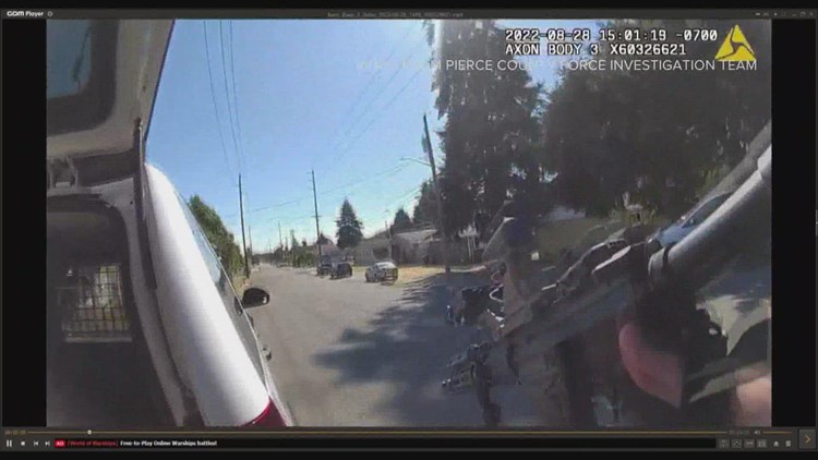 Bodycam footage shows final moments of South Tacoma shooting