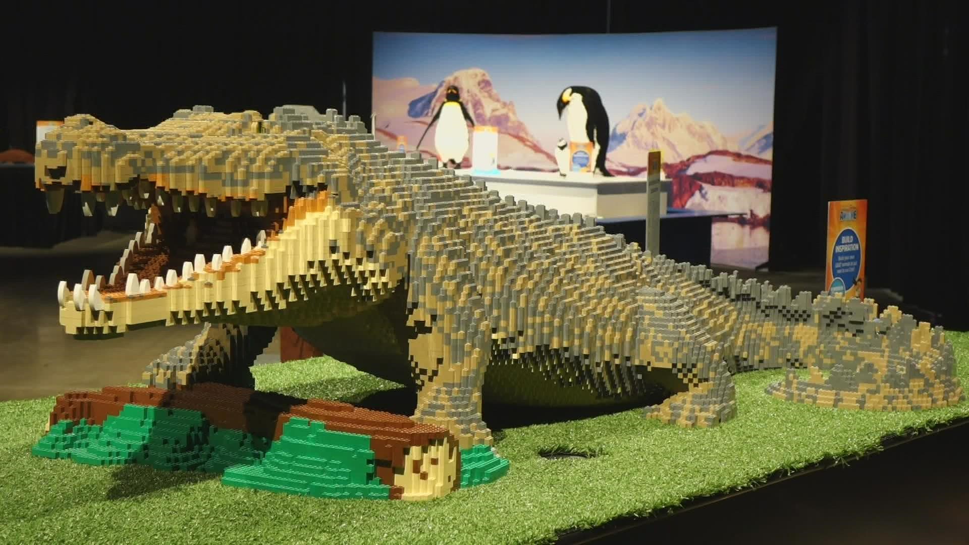 Justering Centrum Auto LEGO exhibition on display at Seattle Center | king5.com