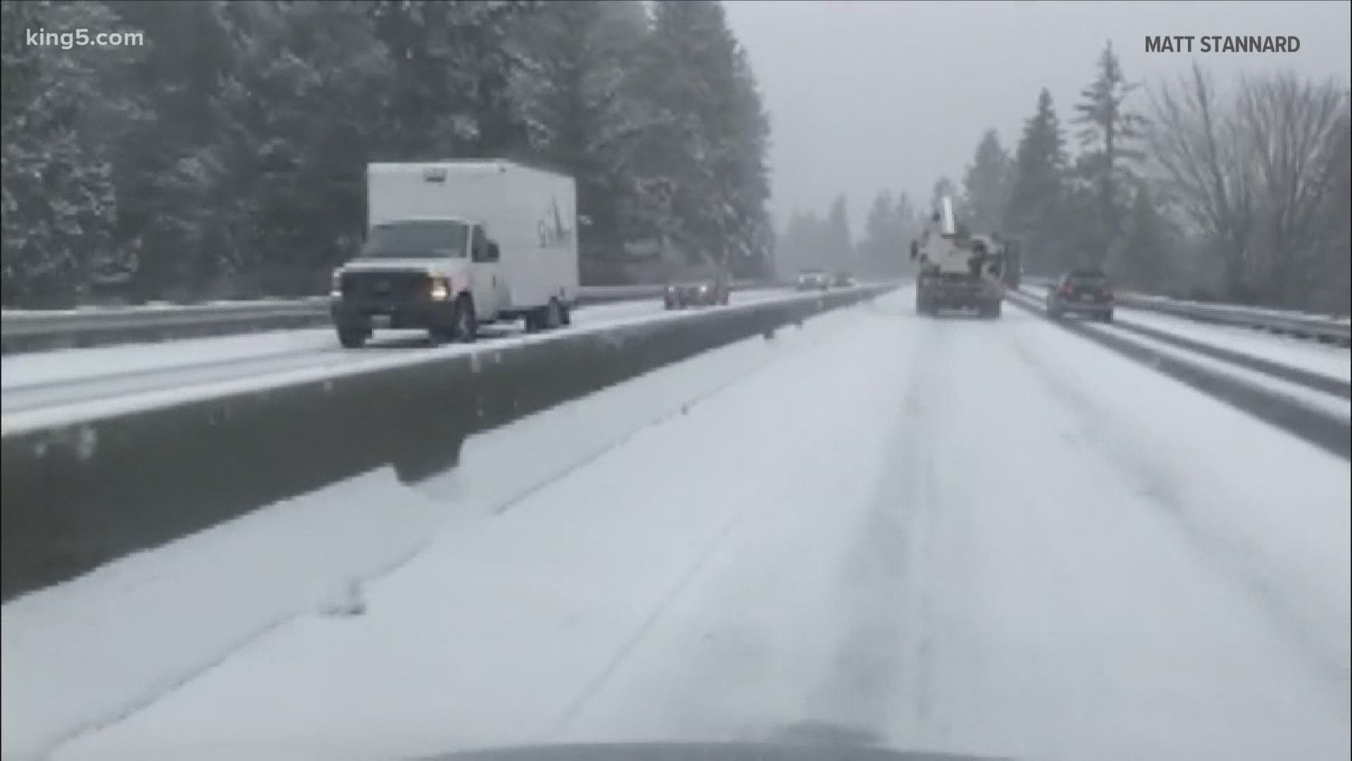 Up to 10 inches of snow possible this weekend in western Washington ...