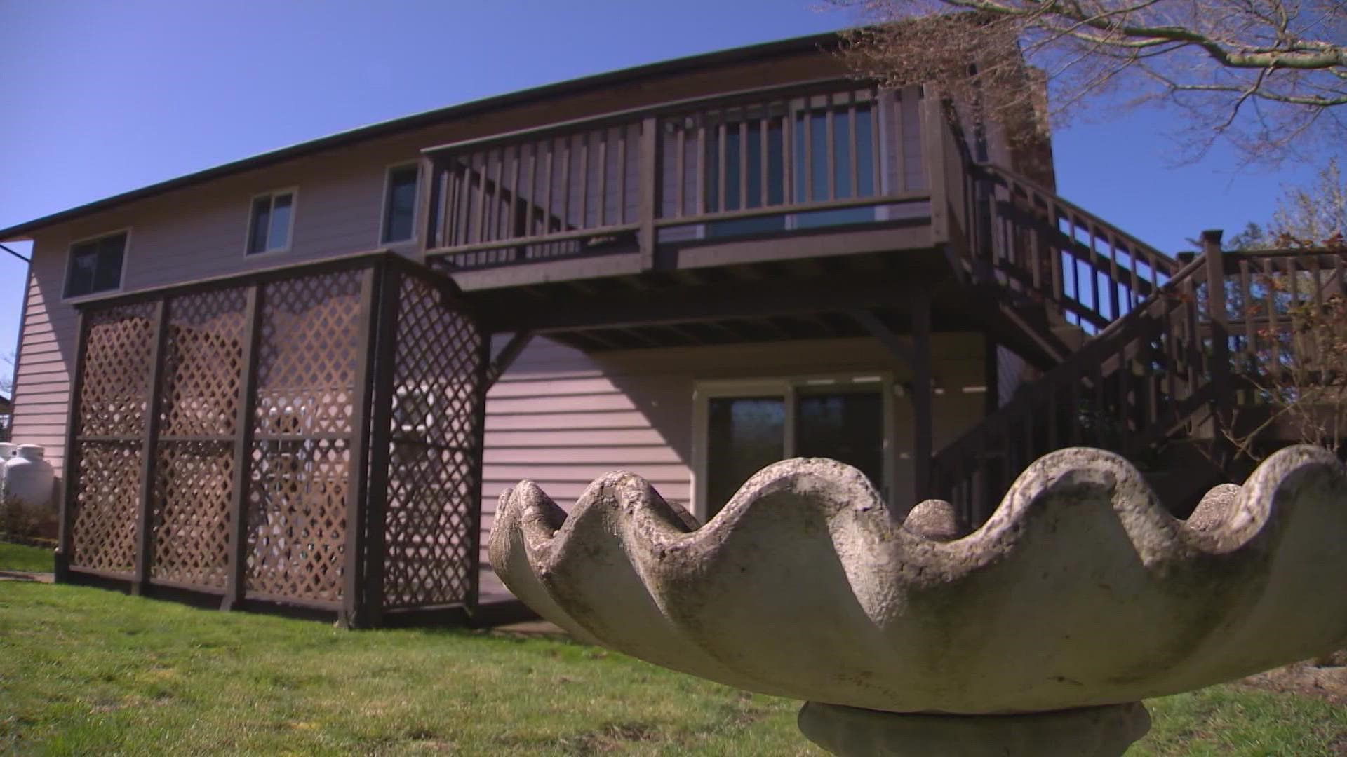 Chieko Durham said she wasn't aware her home was put up for auction by the bank. Now her friends are raising money to buy her home back from the new owner.