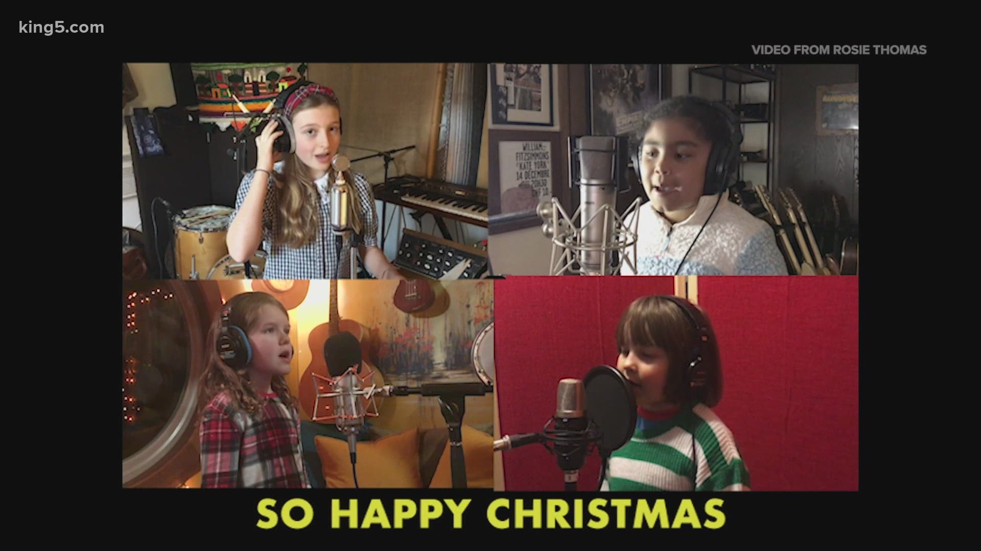 A family created a relatable and cute music video about missing loved ones during the holidays due to the pandemic.