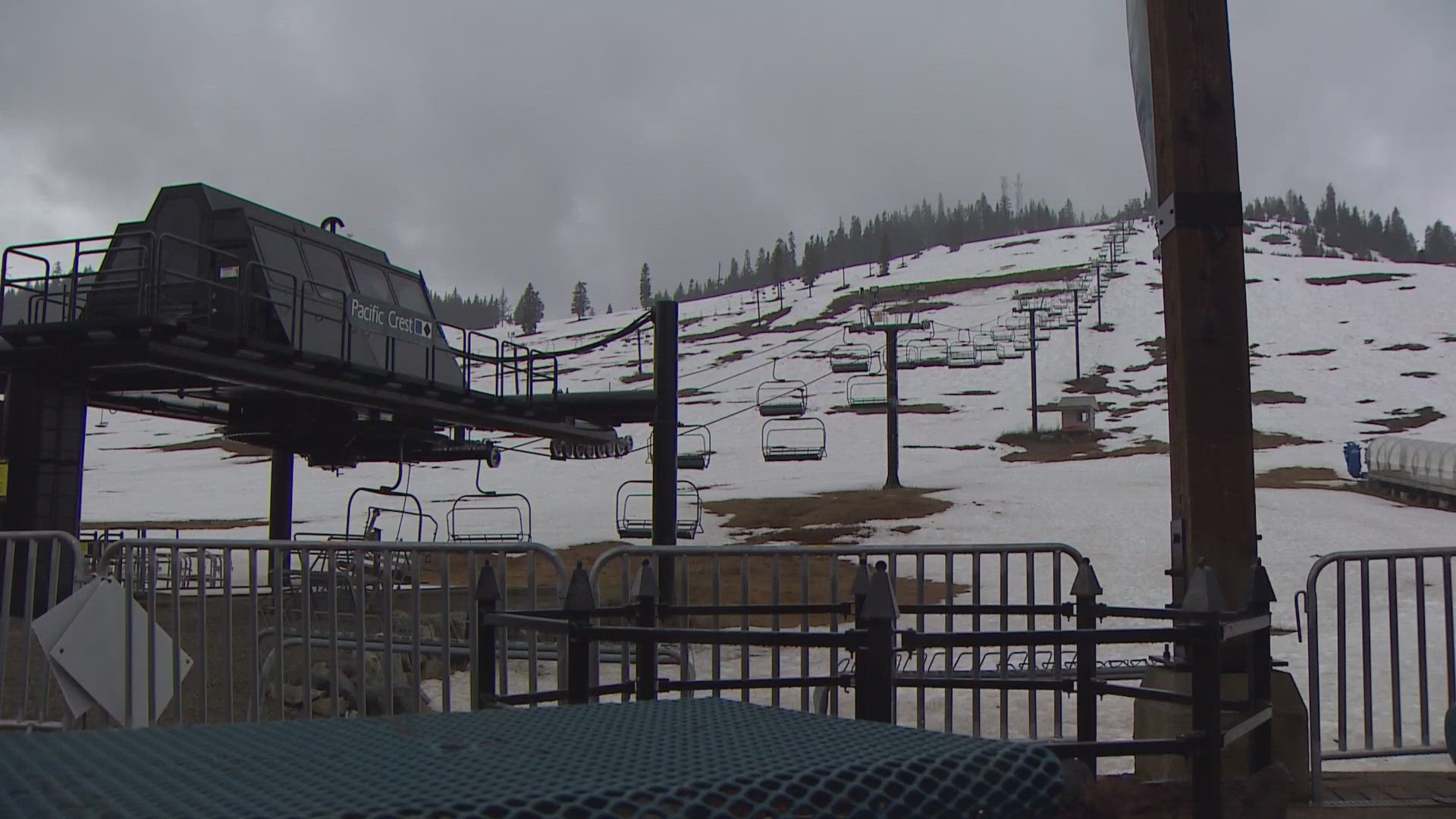 Both the Summit at Snoqualmie and Stevens Pass Ski Resort said they received the least amount of snowfall in years