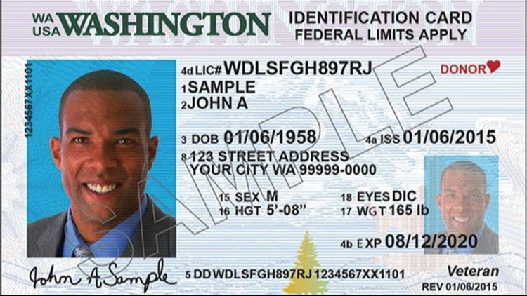기존의 워싱턴 주 운전면허증, 오는 2020년 10월 부터 신분증으로 사용 불가