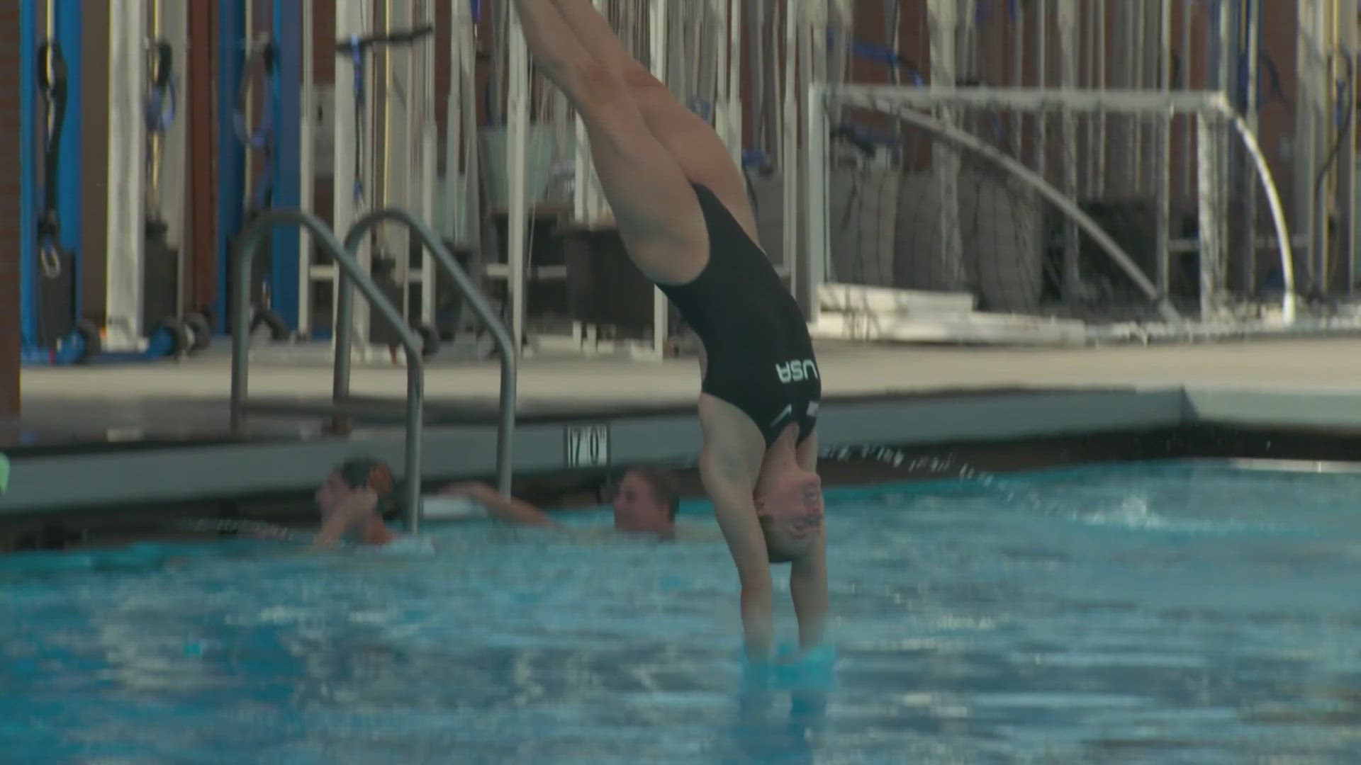 Young, a Shorecrest High alum, is currently one of the best divers in the country. Now she has her sights on the Paris Olympics.