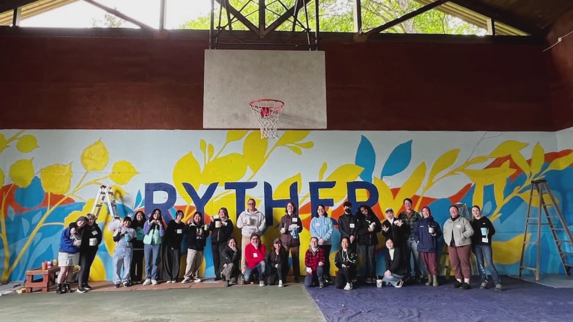 One-day community mural completed by Seattle behavioral services nonprofit