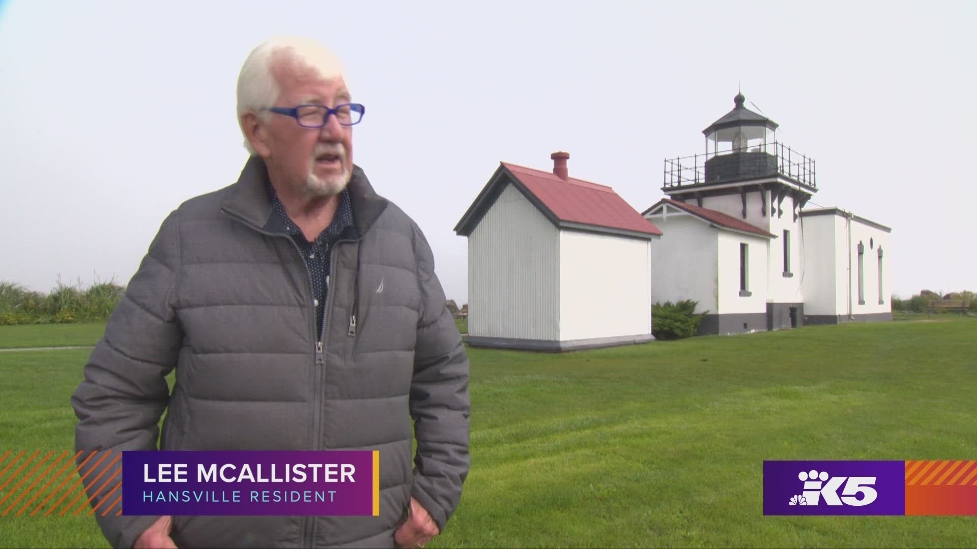 A local gives us a beach-to-burial tour of Hansville. #k5evening