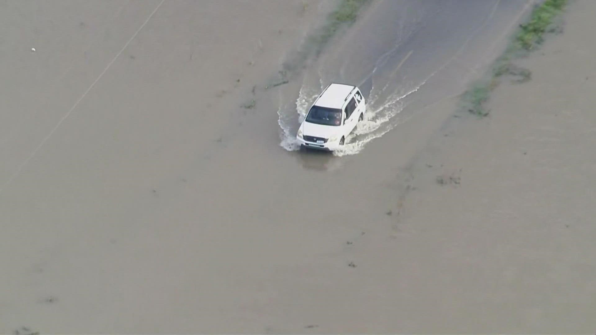 Hamilton Fire Chief Scott Bates told KING 5 floods of this size aren't typical until mid-November in the area.