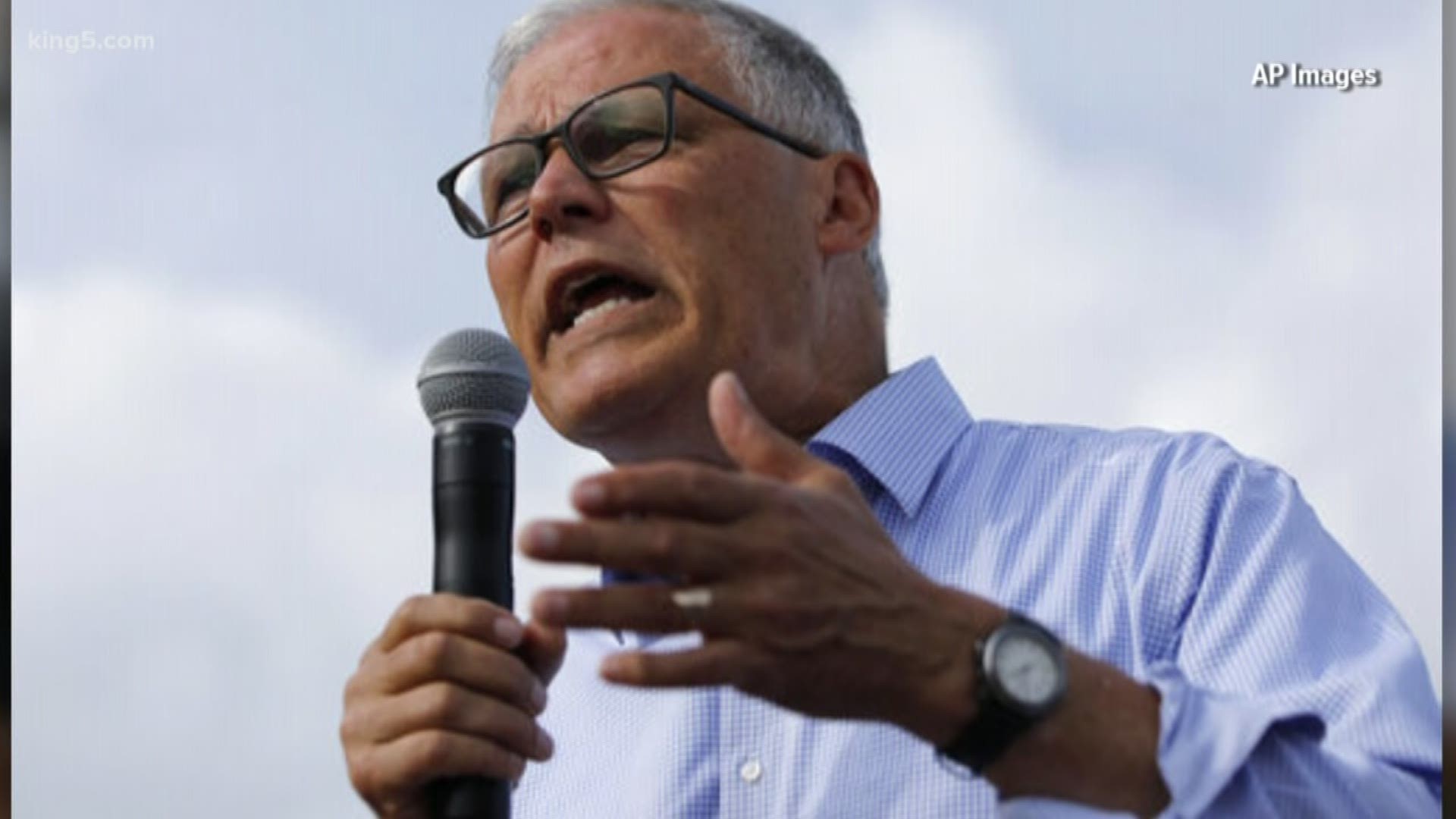 Washington Governor Jay Inslee is dropping out of the 2020 presidential race. He made the announcement on MSNBC's Rachel Maddow show on Wednesday night. KING 5's Chris Daniels reports.