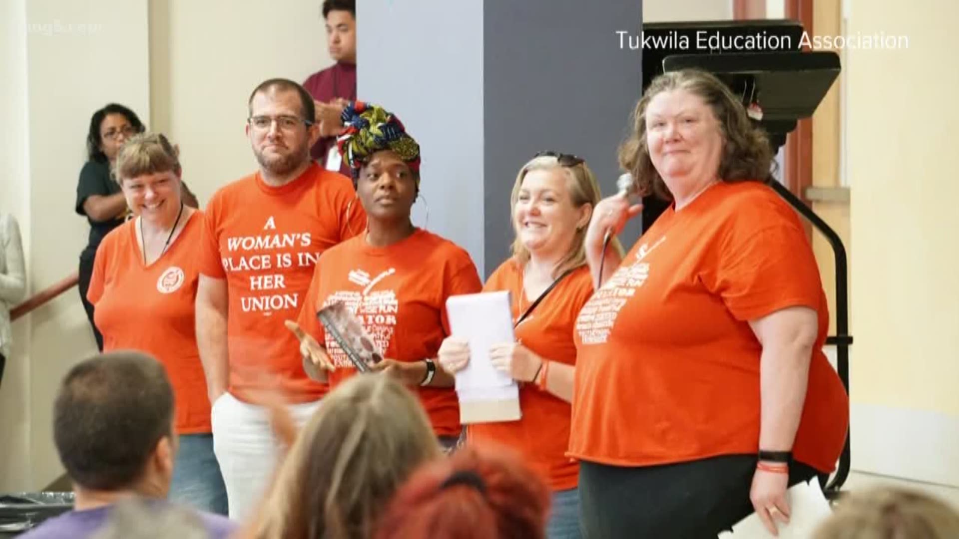 Thousands of students in Tukwila will start school Wednesday, but classrooms could be empty by Monday morning. Teachers voted to strike Friday if they cannot come to a contract agreement with the school district.