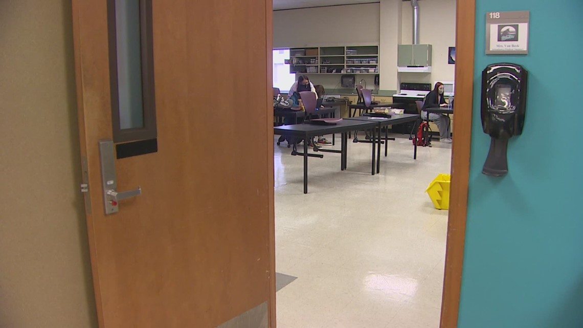 Database of Washington schools HVAC air quality