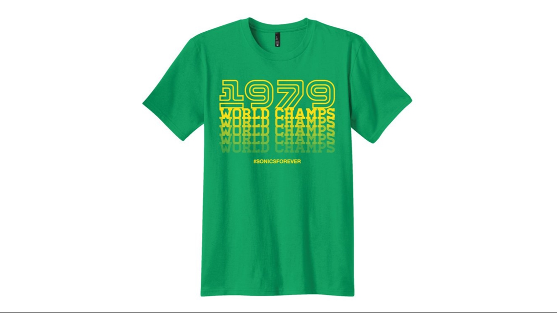 Sonics Apparel, Sonics Gear, Seattle SuperSonics Merch