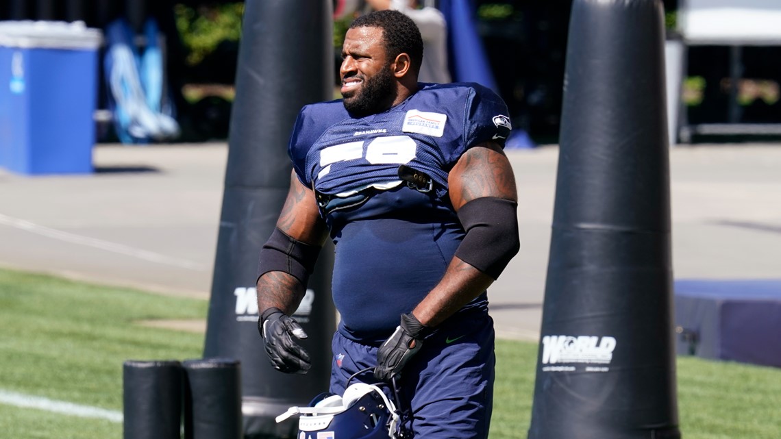 Duane Brown back at practice for Seahawks ahead of opener