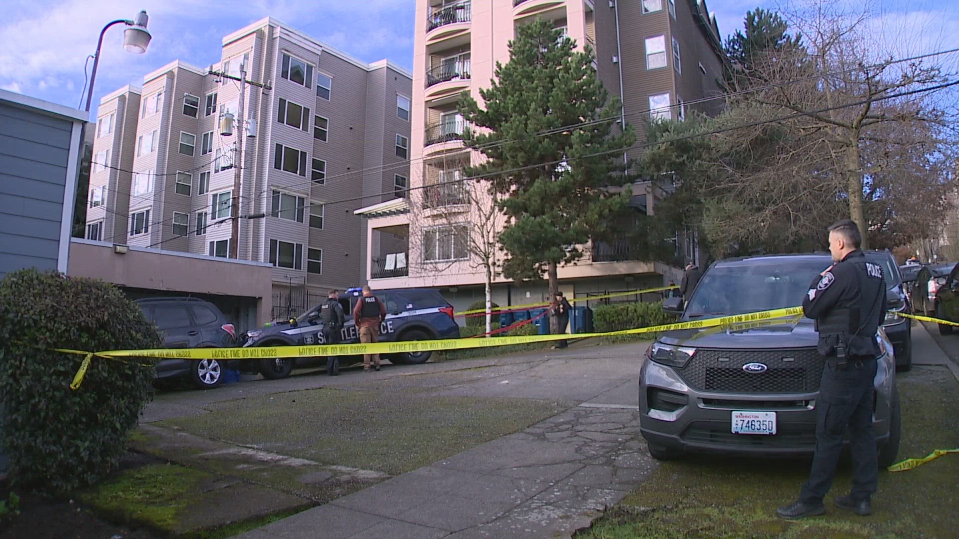 On Saturday, Seattle police said the man was found dead with obvious head trauma. Neighbors said he was killed in the spot he slept every night for years.