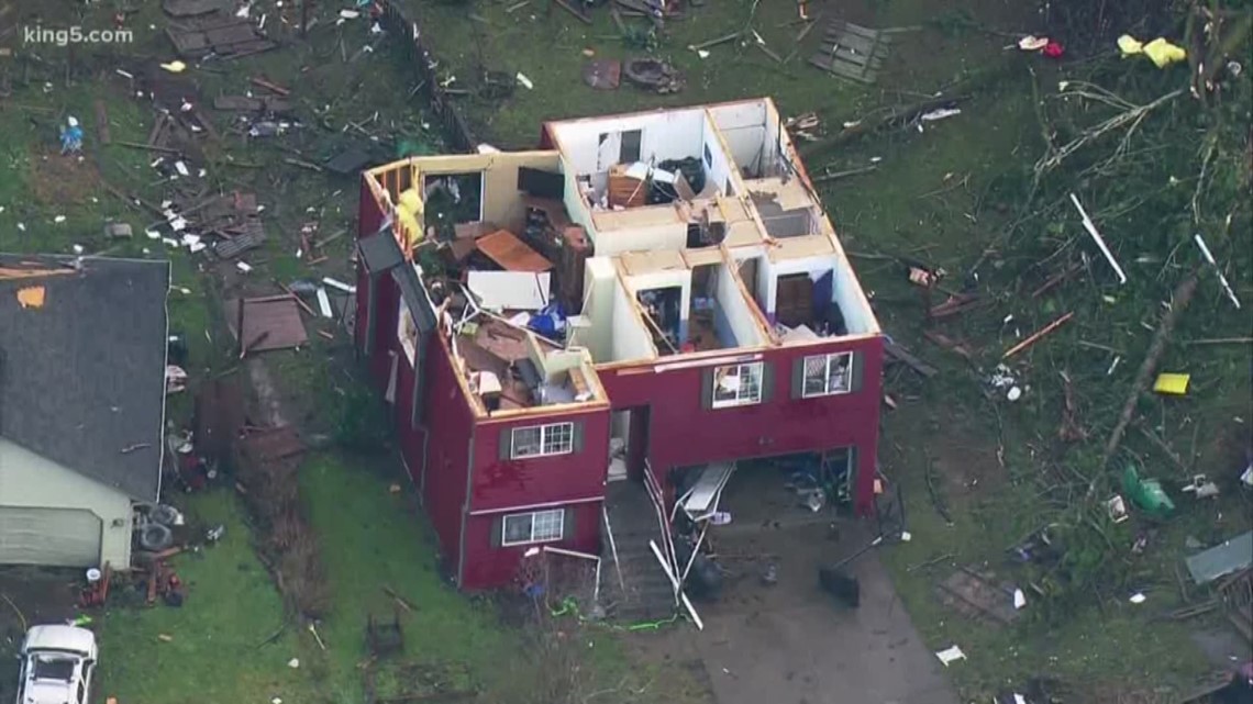 Thomas Kennedy explains tornado as it unfolded in Port Orchard